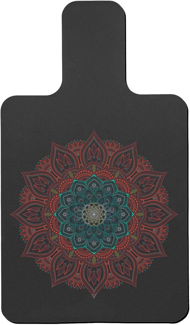 WEYOND Non-Slip Pilates Reformer Mat Cover for Pilates Reformer Machine Equiment Extra Thick 1.5mm, 39 * 24inch,Mandala Flower Pantern - Image 1